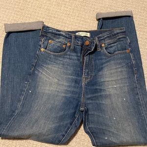Madewell perfect fall Jean size 27- high rise
